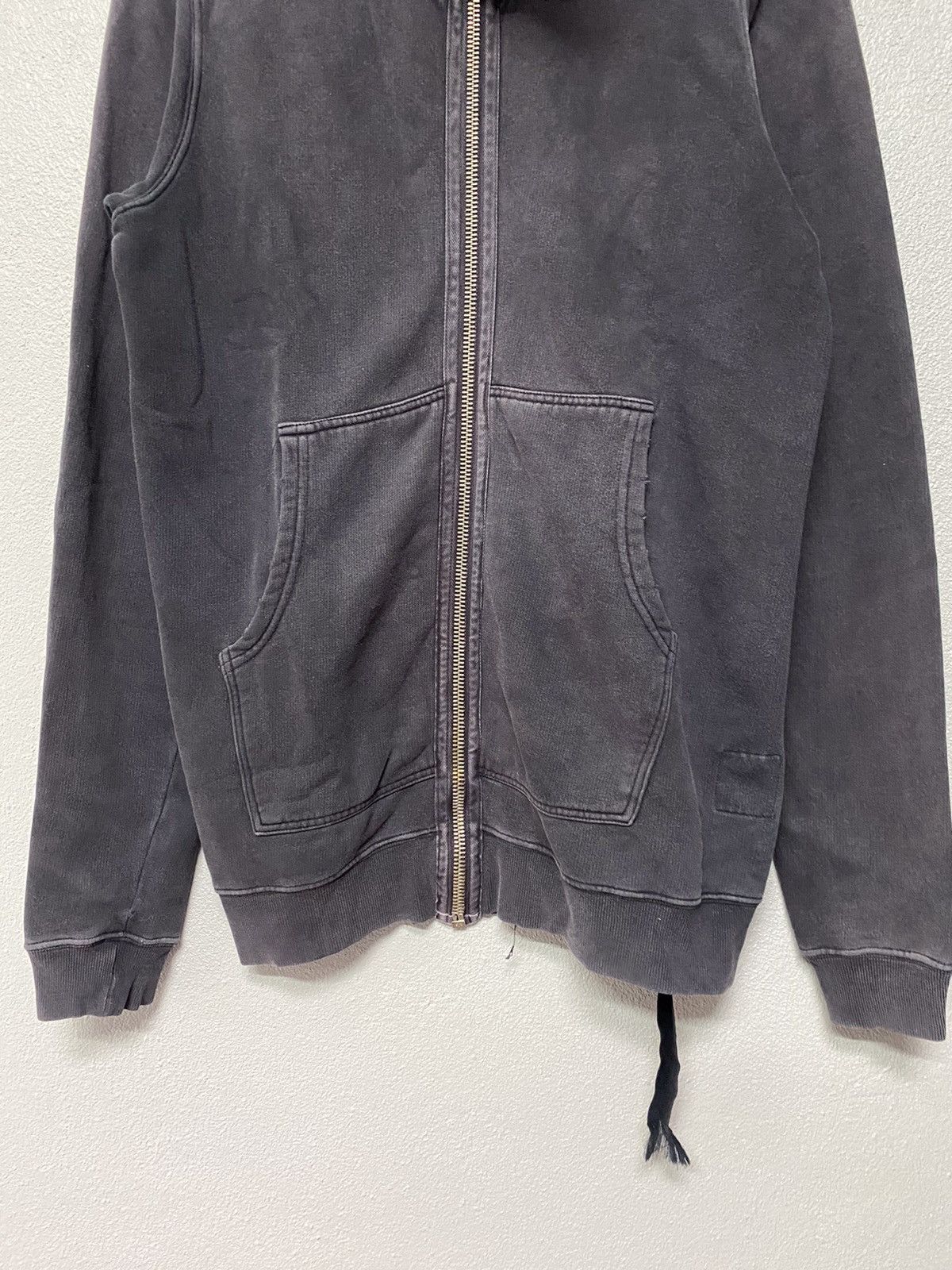Rick Owens × Rick Owens Drkshdw Rick Owens Olmar&Mirta distressed hoodie fullzipper Size US XS / EU 42 / 0 - 10 Thumbnail
