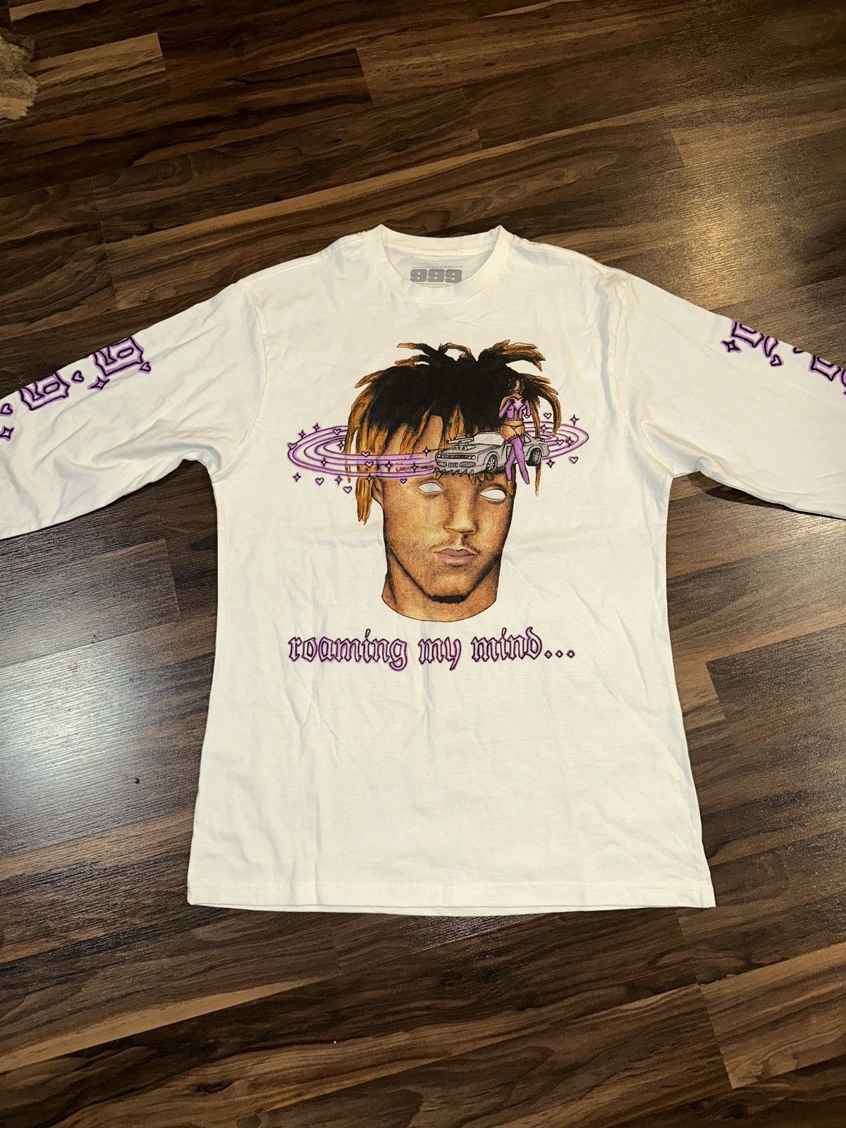 Band Tees × Rap Tees Juice WRLD World 999Club Roaming My Mind Long Sleeve Tee M Size US M / EU 48-50 / 2 - 1 Thumbnail