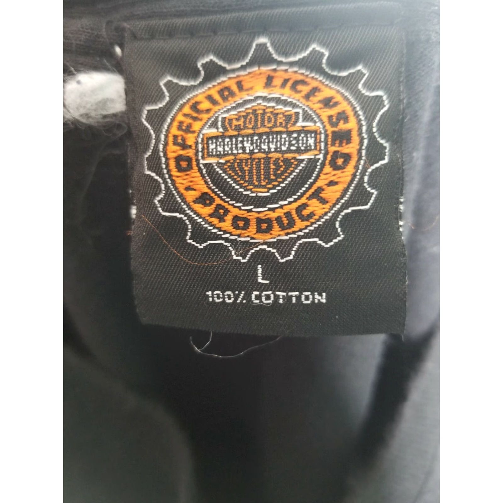 Harley Davidson VINTAGE Harley-Davidson Daytona Beach Bike Week T Shirt Men's L Black Short Sleeve Cotton, 2000s, Double-Sided, 90s/2000s Theme Mens Size US L / EU 52-54 / 3 - 4 Thumbnail