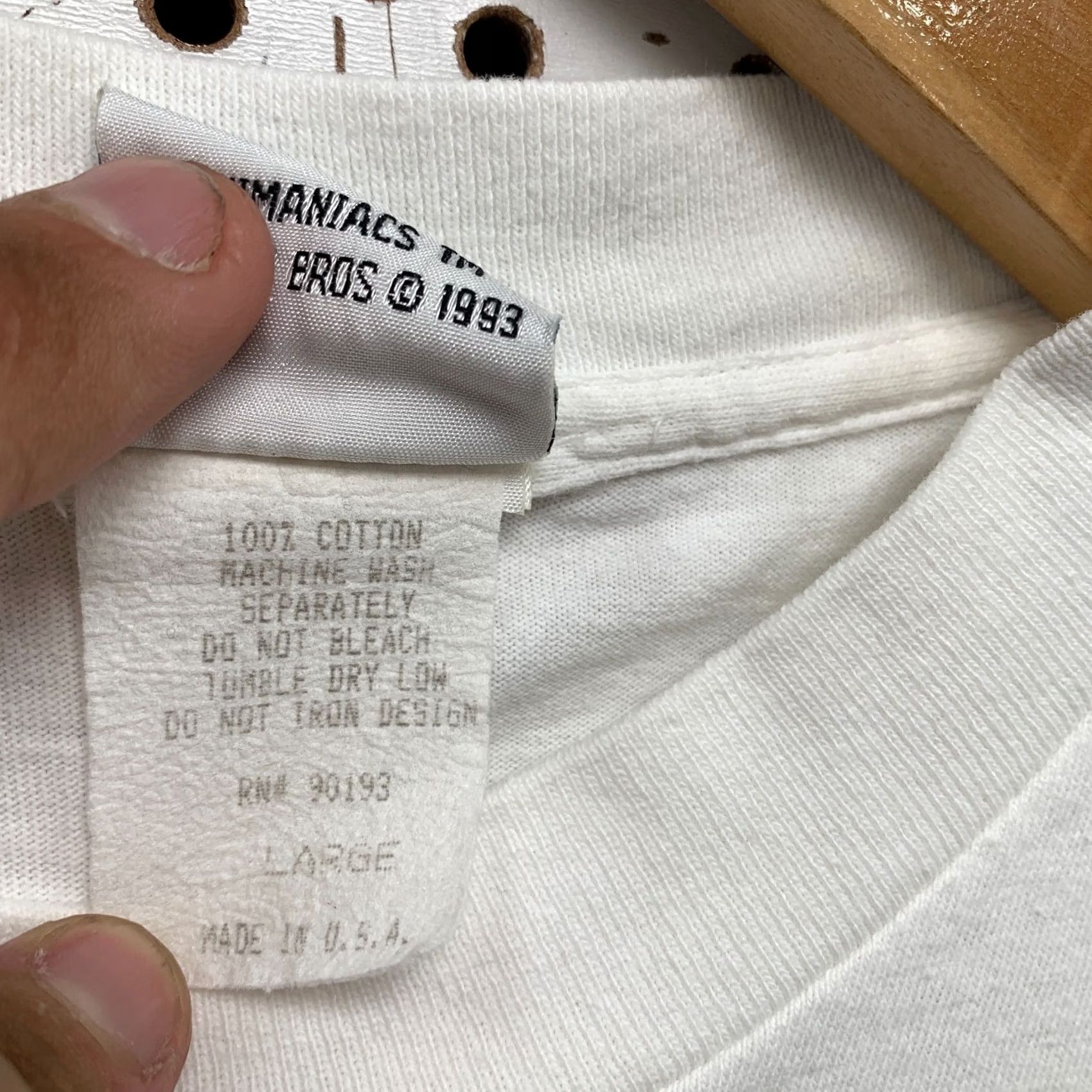 Vintage VINTAGE Animaniacs Shirt Mens XL White RARE WB Graphic USA 90s Size US XL / EU 56 / 4 - 4 Thumbnail