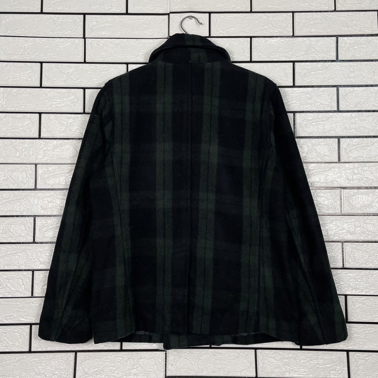 Japanese Brand Shape Shifter By Freak's Store Double Breasted Tartan Jacket Size US M / EU 48-50 / 2 - 7 Thumbnail