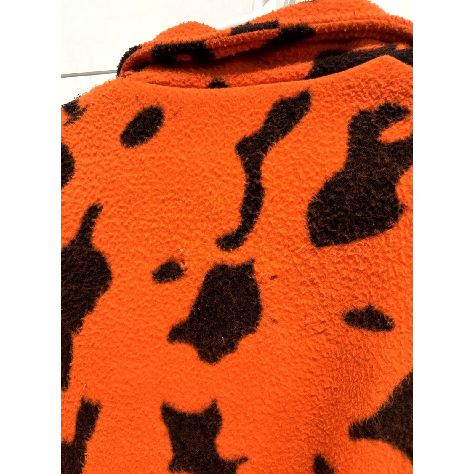 Vintage VINTAGE Cabela's Jacket Mens 2XL Orange Camouflage Fleece Insulated HUNTING Jacket Size US XXL / EU 58 / 5 - 6 Thumbnail