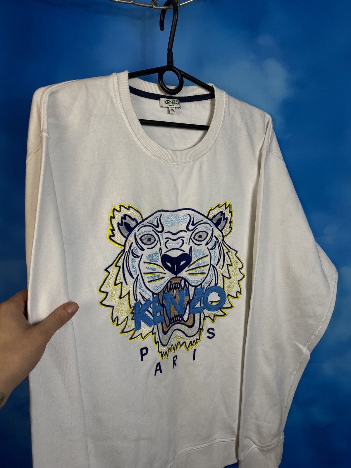 Japanese Brand × Kenzo × Vintage Kenzo Japan Tiger sweatshirt Size US XL / EU 56 / 4 - 3 Thumbnail