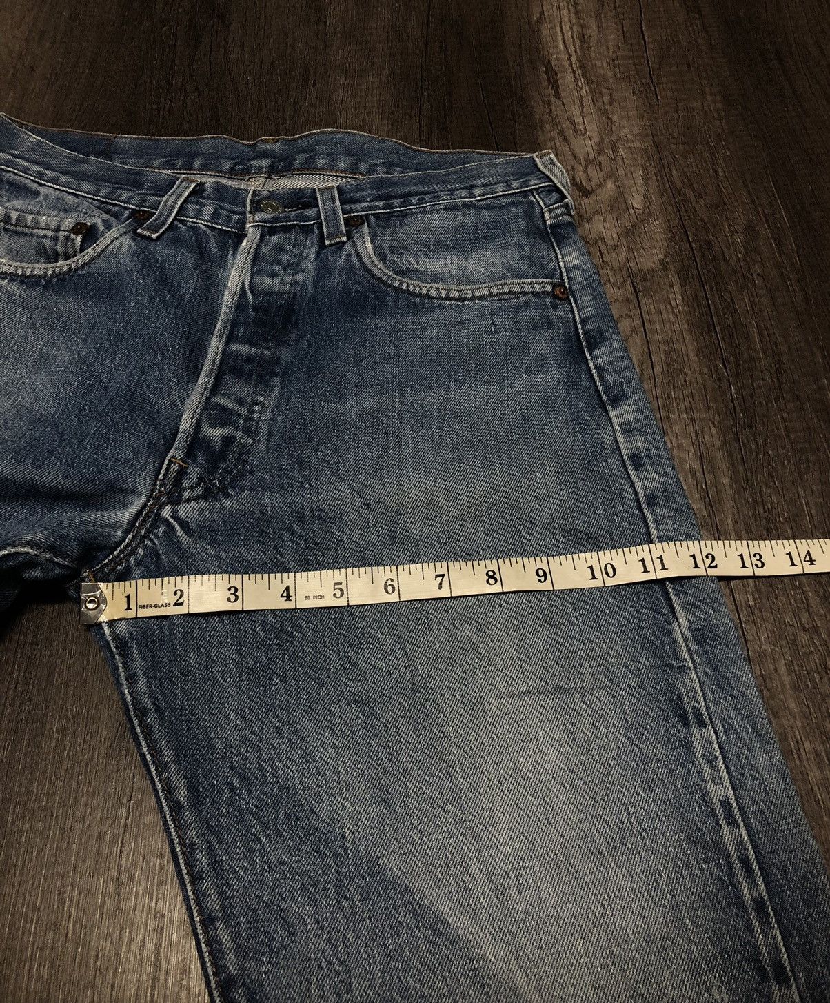 Levi's × Levi's Vintage Clothing Vintage Levi's button stamp 524 Rindem Selvedge Jeans Size US 30 / EU 46 - 19 Thumbnail