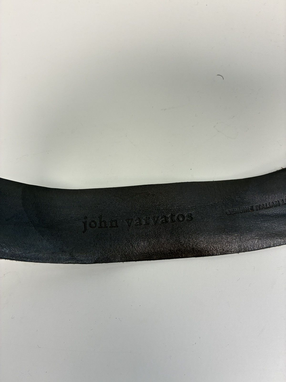 John Varvatos Suede Knotted Belt 34 Size 34 - 6 Thumbnail