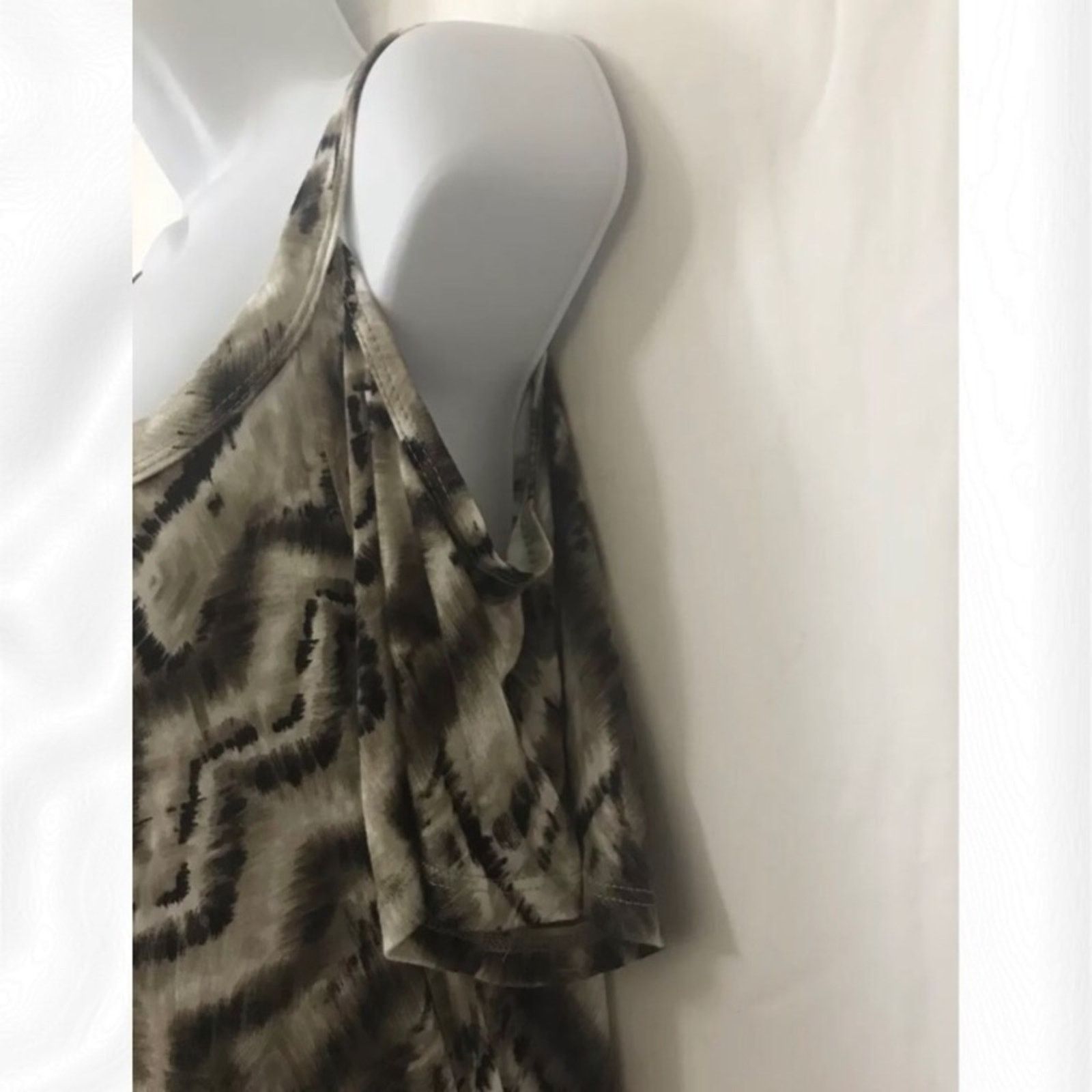 Other NWT CATO Multicolor Ripped Shoulder Blouse Top Size L / US 10 / IT 46 - 3 Thumbnail