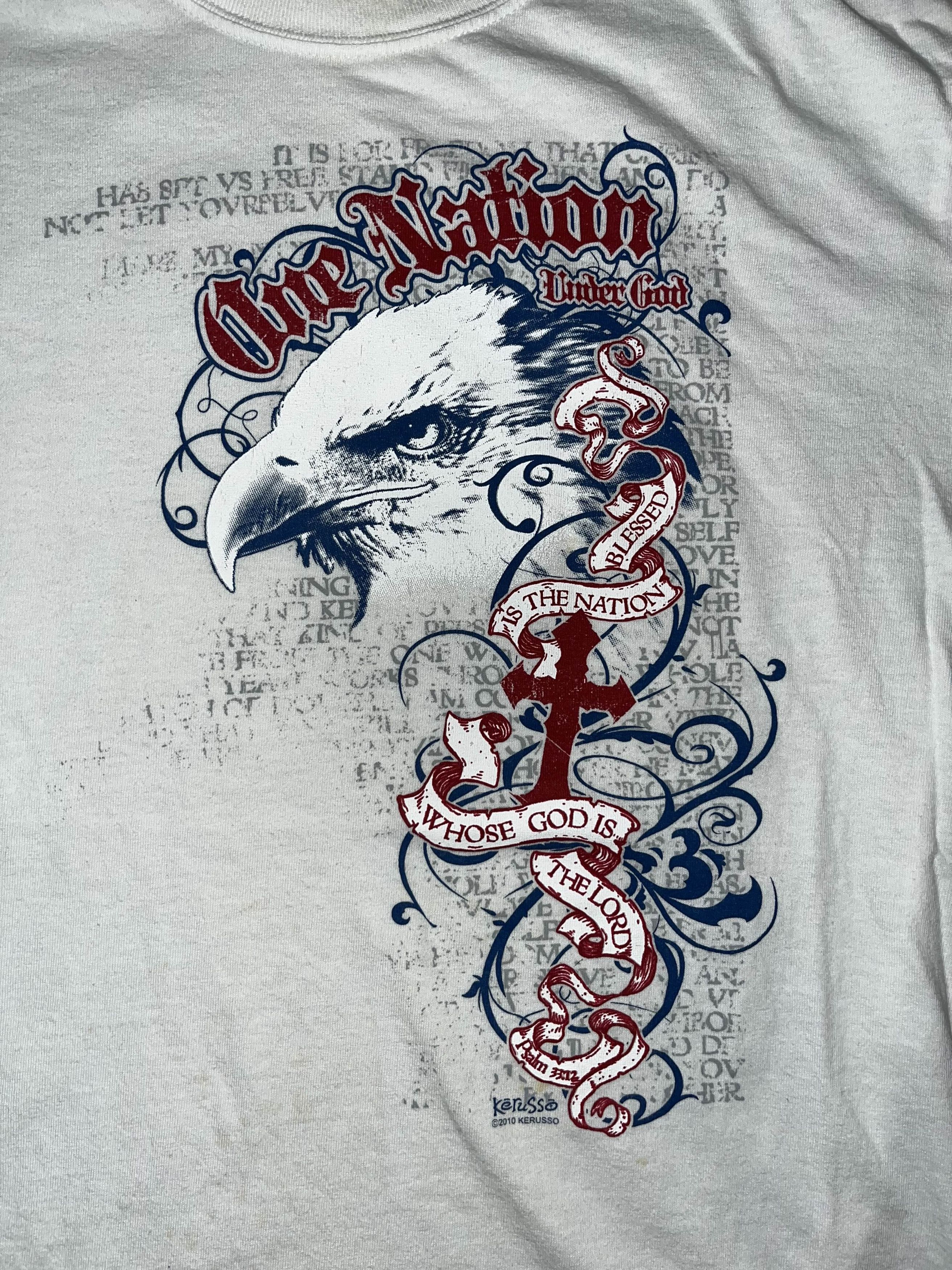 Other Y2K Kerusso One Nation Under God Shirt Size US M / EU 48-50 / 2 - 2 Thumbnail