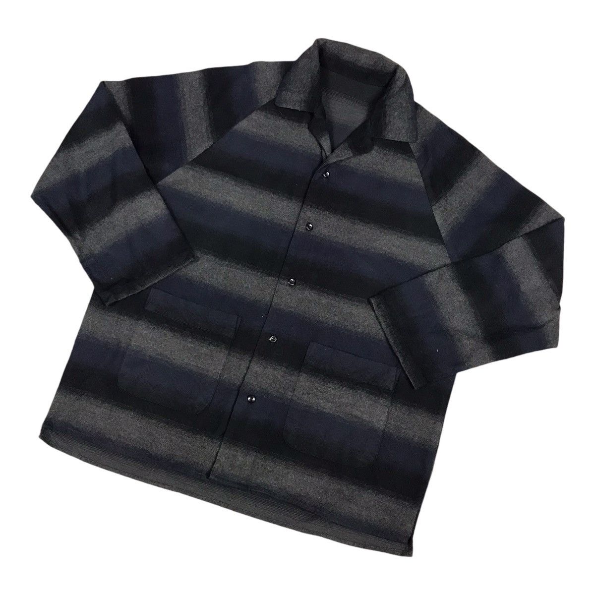 HARE JAPAN MADE FLANNEL BUTTON JACKET