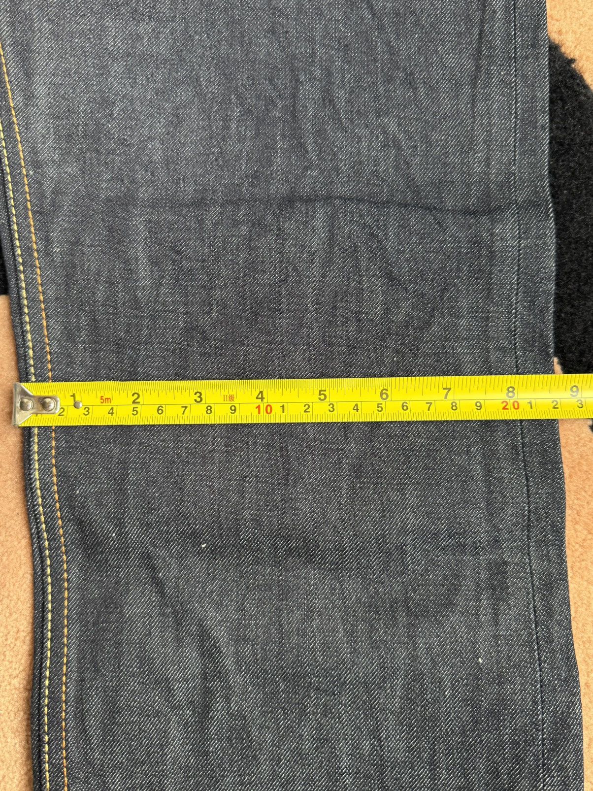 Evisu evisu embroidery daicock style denim jeans size：34x34 Size US 34 / EU 50 - 11 Thumbnail