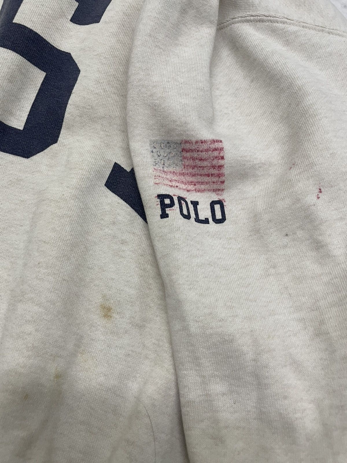 Polo Ralph Lauren × Vintage Vintage POLO SPORT RALPH LAUREN USA Half Zipper Sweatshirt Size US XL / EU 56 / 4 - 7 Thumbnail