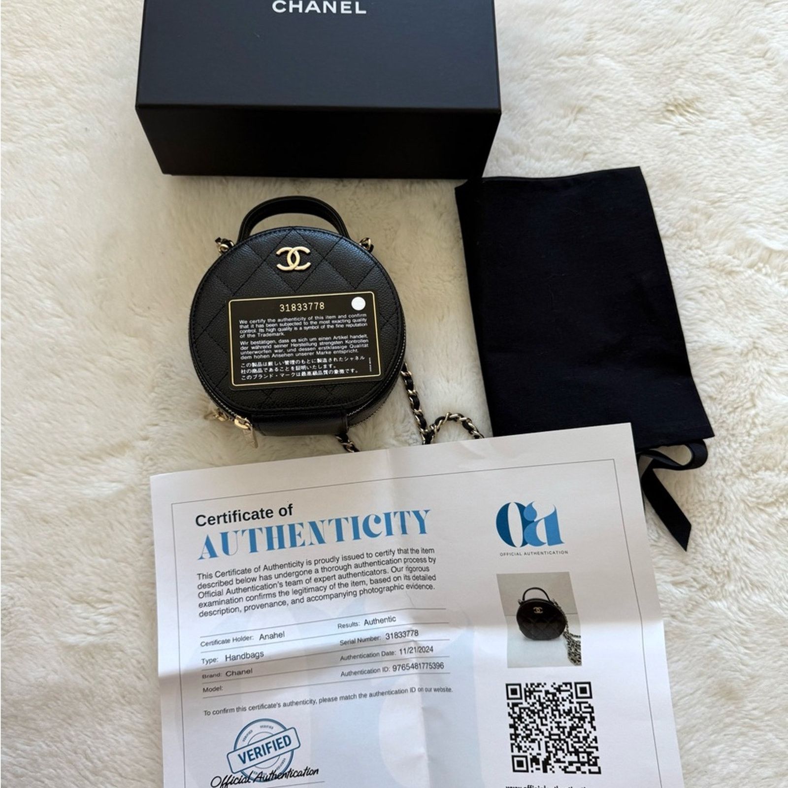 Chanel NEW!!! CHANEL crossbody caviar leather bag Authentic 4600$ Size ONE SIZE - 10 Thumbnail
