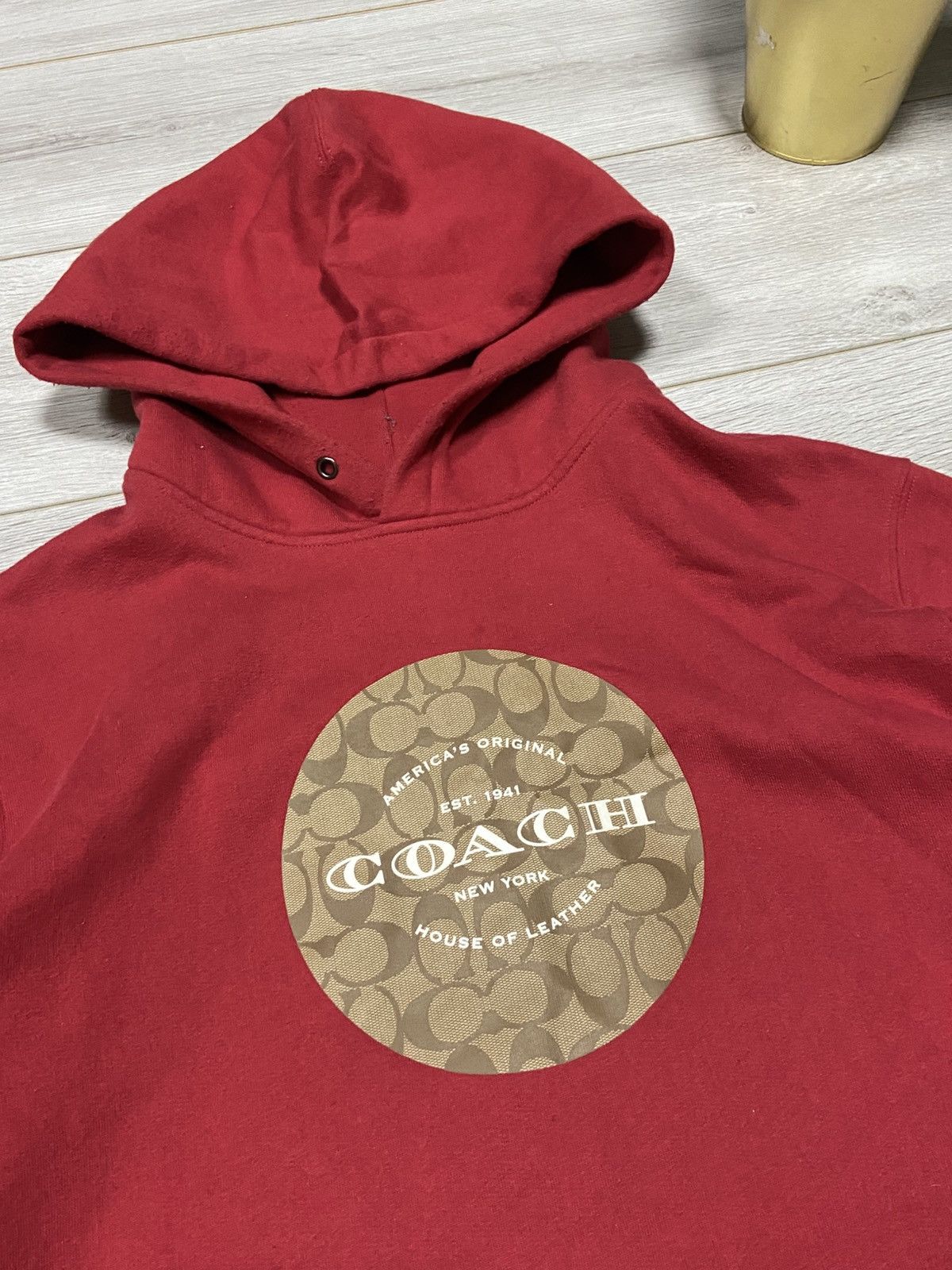 Coach Coach CC Hoodie big logo Size US L / EU 52-54 / 3 - 2 Thumbnail