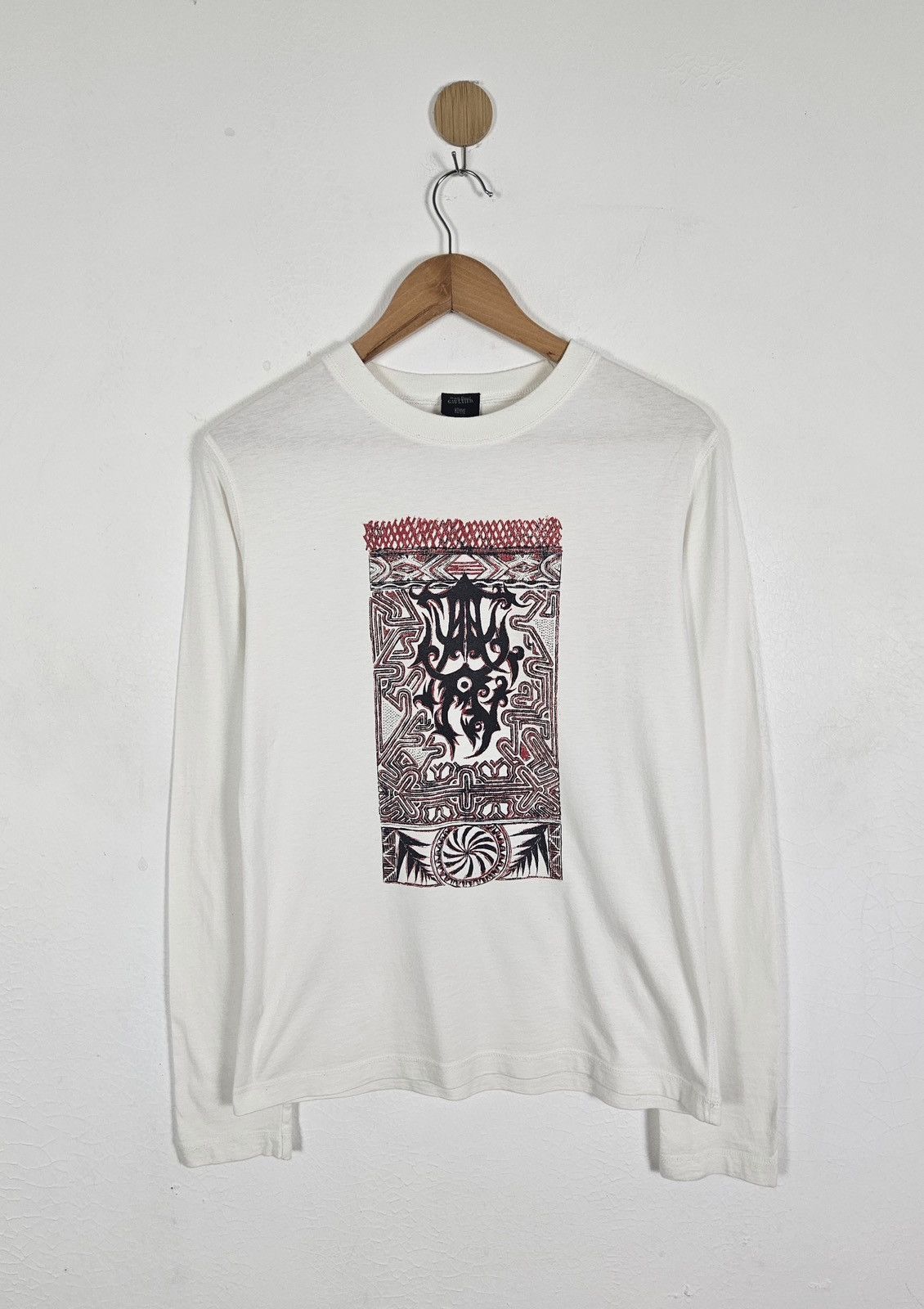 Jean Paul Gaultier Jean Paul Gaultier JPG Homme black tribal graphic shirt Size US M / EU 48-50 / 2 - 1 Thumbnail