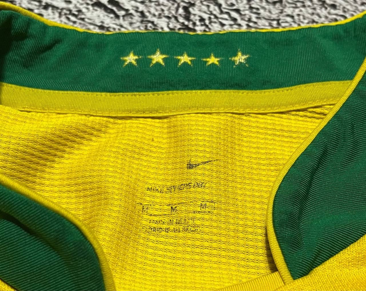 Nike × Vintage 2006 Ronaldo Brazil Match worn Shirt Jersey No. 9 Size M Size US M / EU 48-50 / 2 - 11 Thumbnail