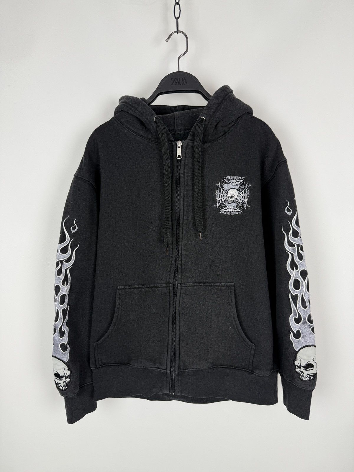 Oakley × Vintage Oakley Software Skull Hoodie 2000's | Grailed
