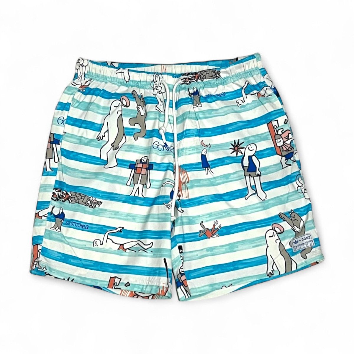 Adidas Adidas Skateboarding X Mark Gonzales Short Pants Size US 30 / EU 46 - 1 Thumbnail