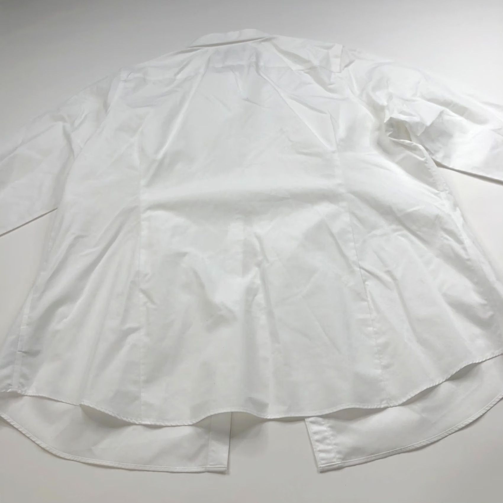 Lands' End Lands' End No Iron Supima Plus 18W Women's Button Long Sleeve Shirt White MINT Shirt Adult Womens 18W White Non-Iron Button-Up Man Size XXL / US 16-18 / IT 52-54 - 6 Thumbnail