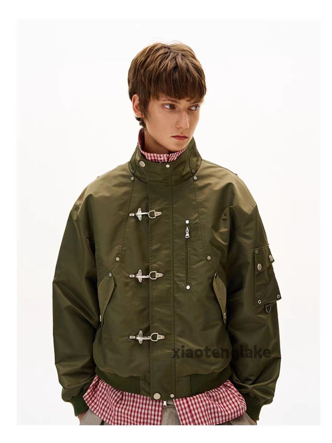 Vintage Unisex outdoor utility military bomber yuppie y2k jacket Size US M / EU 48-50 / 2 - 2 Thumbnail