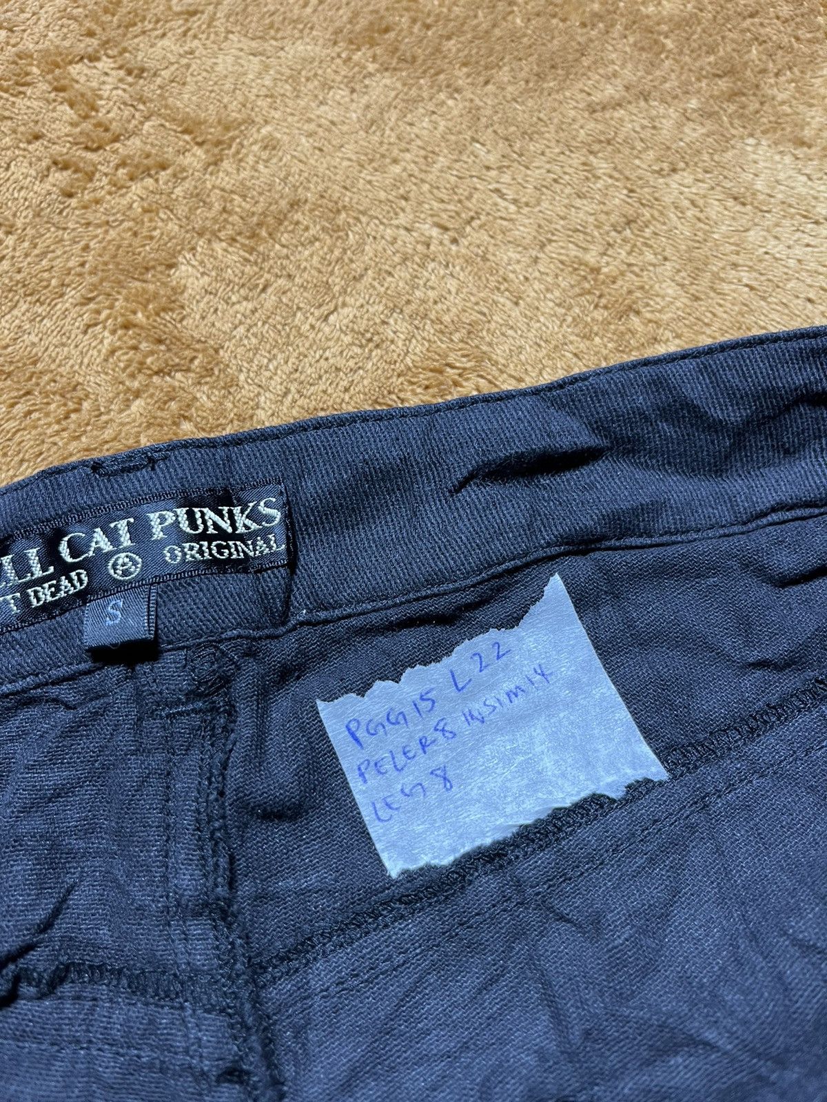 Japanese Brand 🔥Hell Cat Punks Not Dead Bondage Pants Size US 28 / EU 44 - 4 Thumbnail