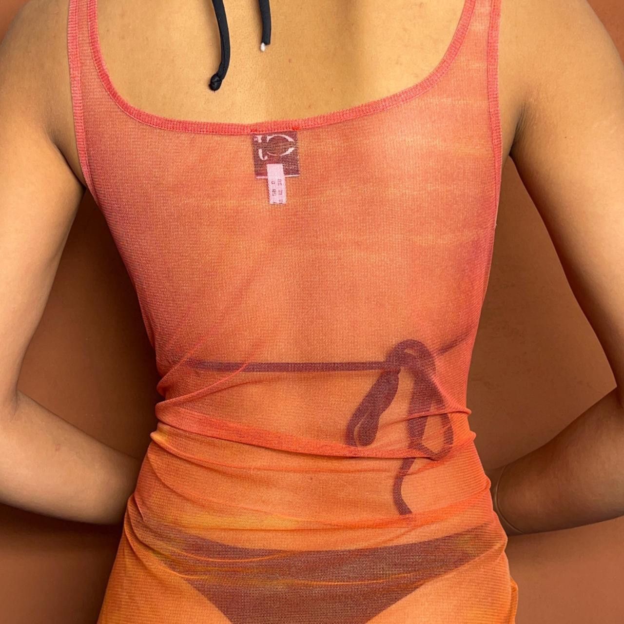 Just Cavalli Just Cavalli beach sunset see through mesh dress Size L / US 10 / IT 46 - 3 Thumbnail
