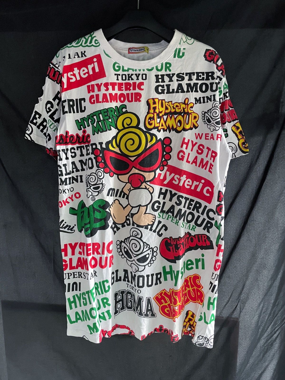 Hysteric Glamour HYSTERIC GLAMOUR MINI ALL OVER PRINTED TEE Size US XL / EU 56 / 4 - 1 Thumbnail