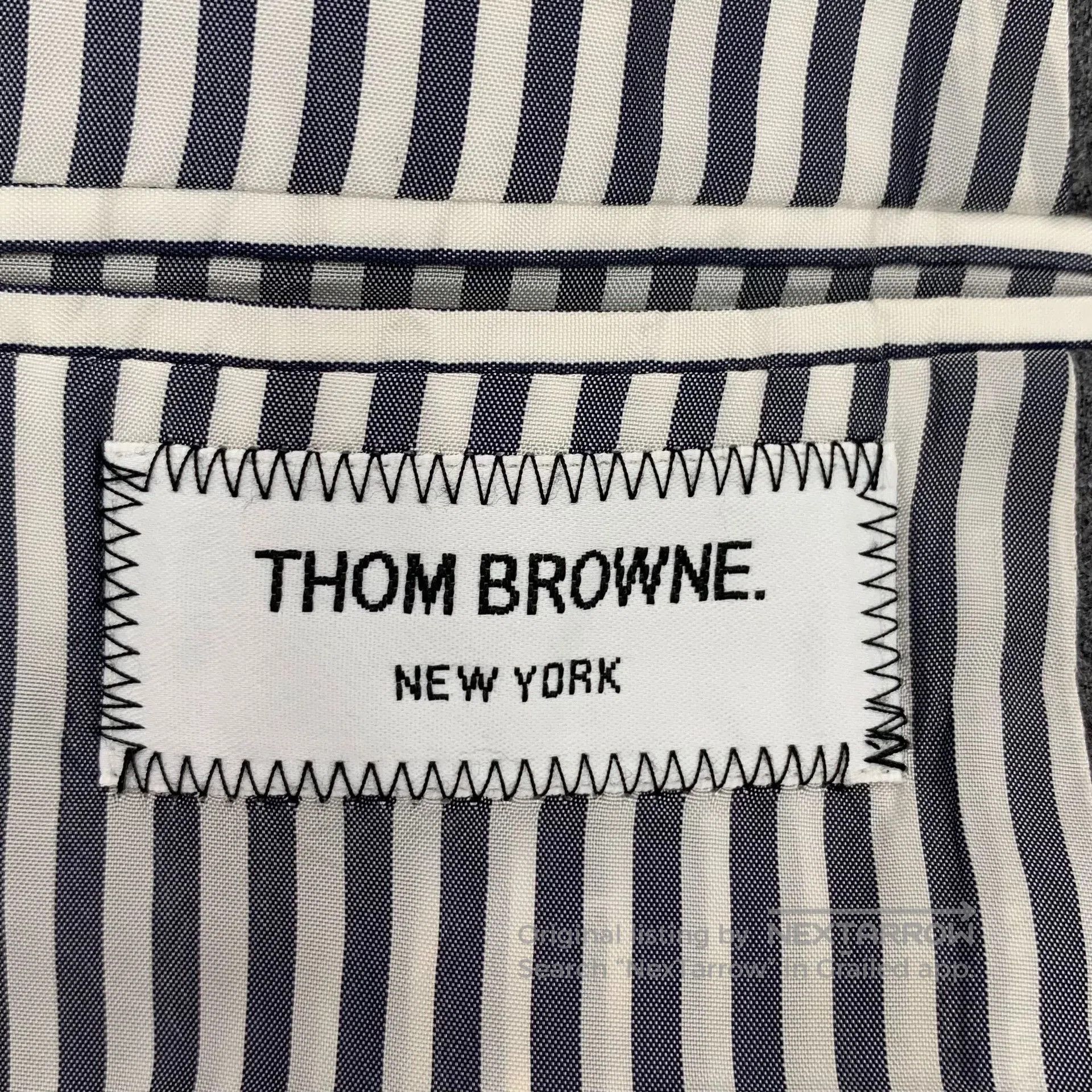 Thom Browne Thom Browne Colorblock Wool Lapel Blazer. Size US XS / EU 42 / 0 - 7 Thumbnail