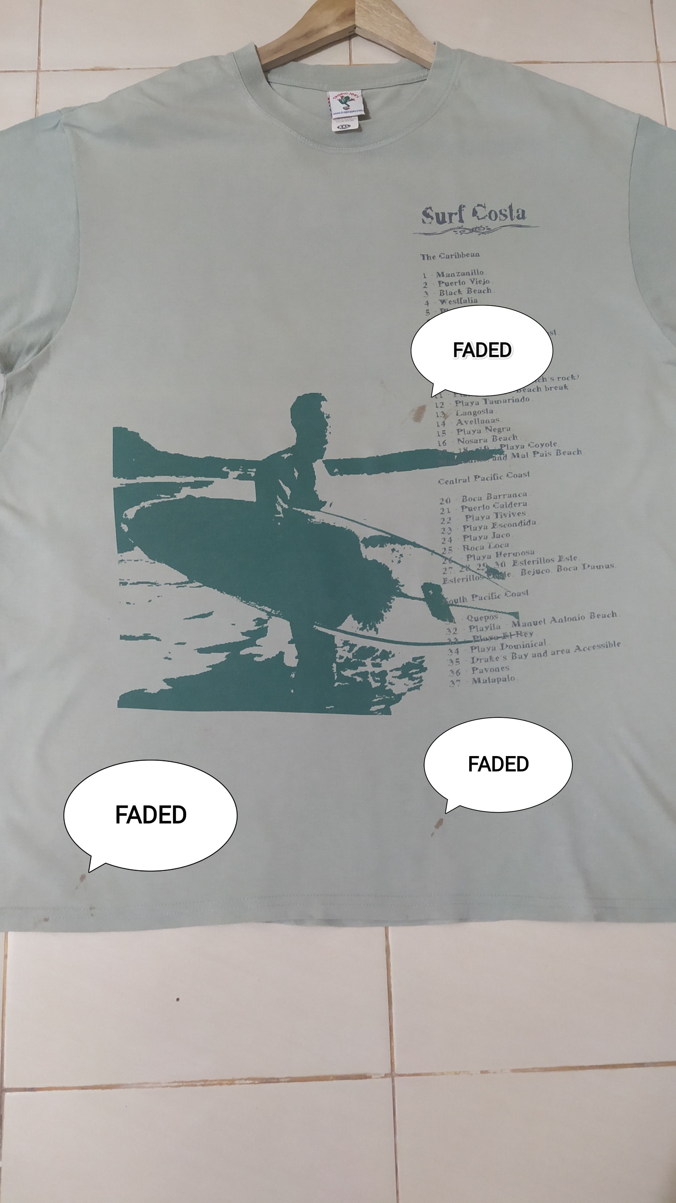 Stockholm Surfboard Club Surfboard player photo tee casual shirt Size US XL / EU 56 / 4 - 6 Thumbnail