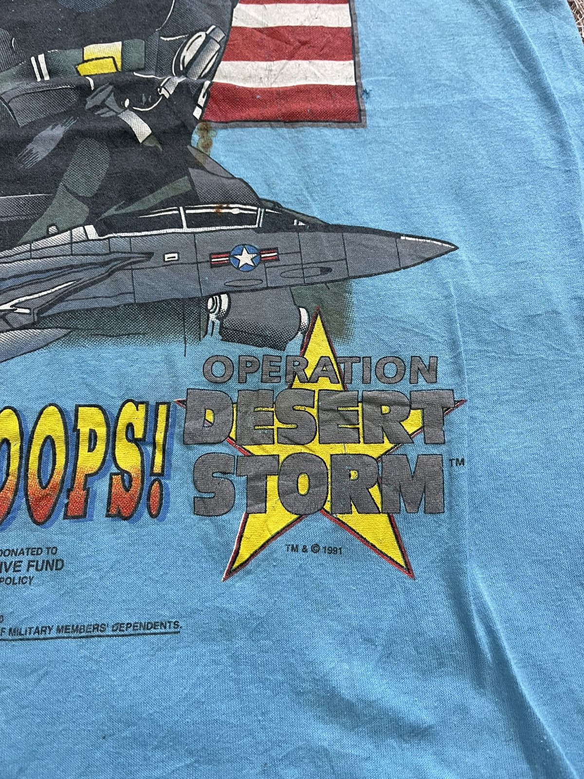 Vintage VINTAGE 90S OPERATION DESERT STORM TEE VERY RARE Size US L / EU 52-54 / 3 - 3 Thumbnail