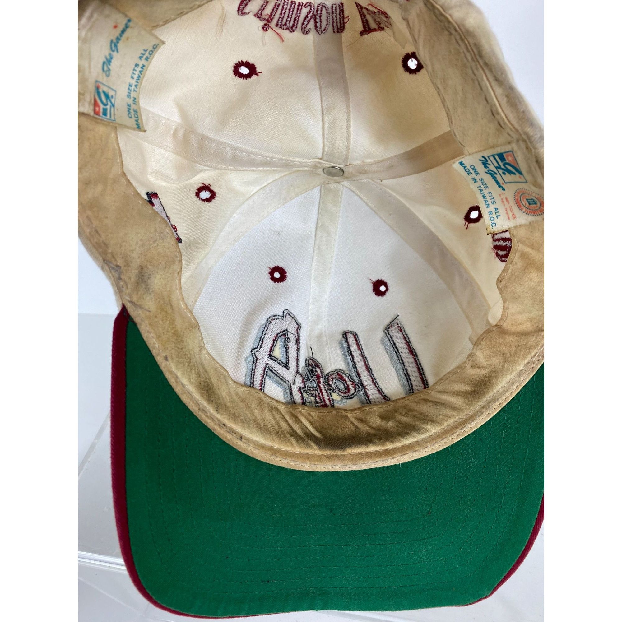 The Game Vintage 80s The Game Alabama Crimson Tide Snapback Hat Cap M Size ONE SIZE - 6 Thumbnail