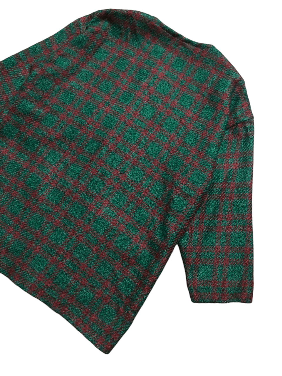 Givenchy × Vintage 💥Vintage Givenchy Glamour Plaid Coat Jacket Size L / US 10 / IT 46 - 8 Thumbnail