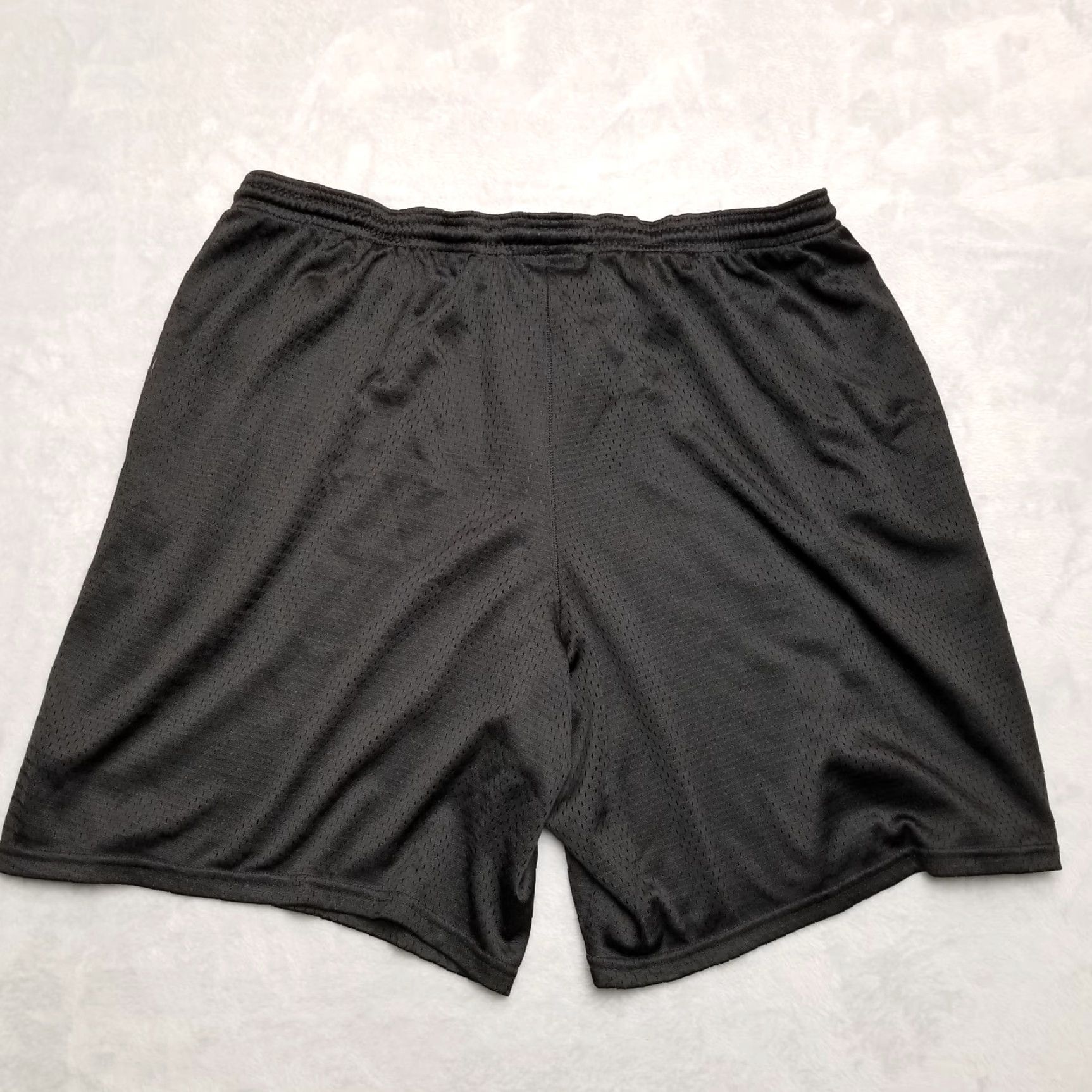 Champion VINTAGE Champion Basketball Shorts Mens XL Black Drawstring Elastic Size US 36 / EU 52 - 6 Thumbnail