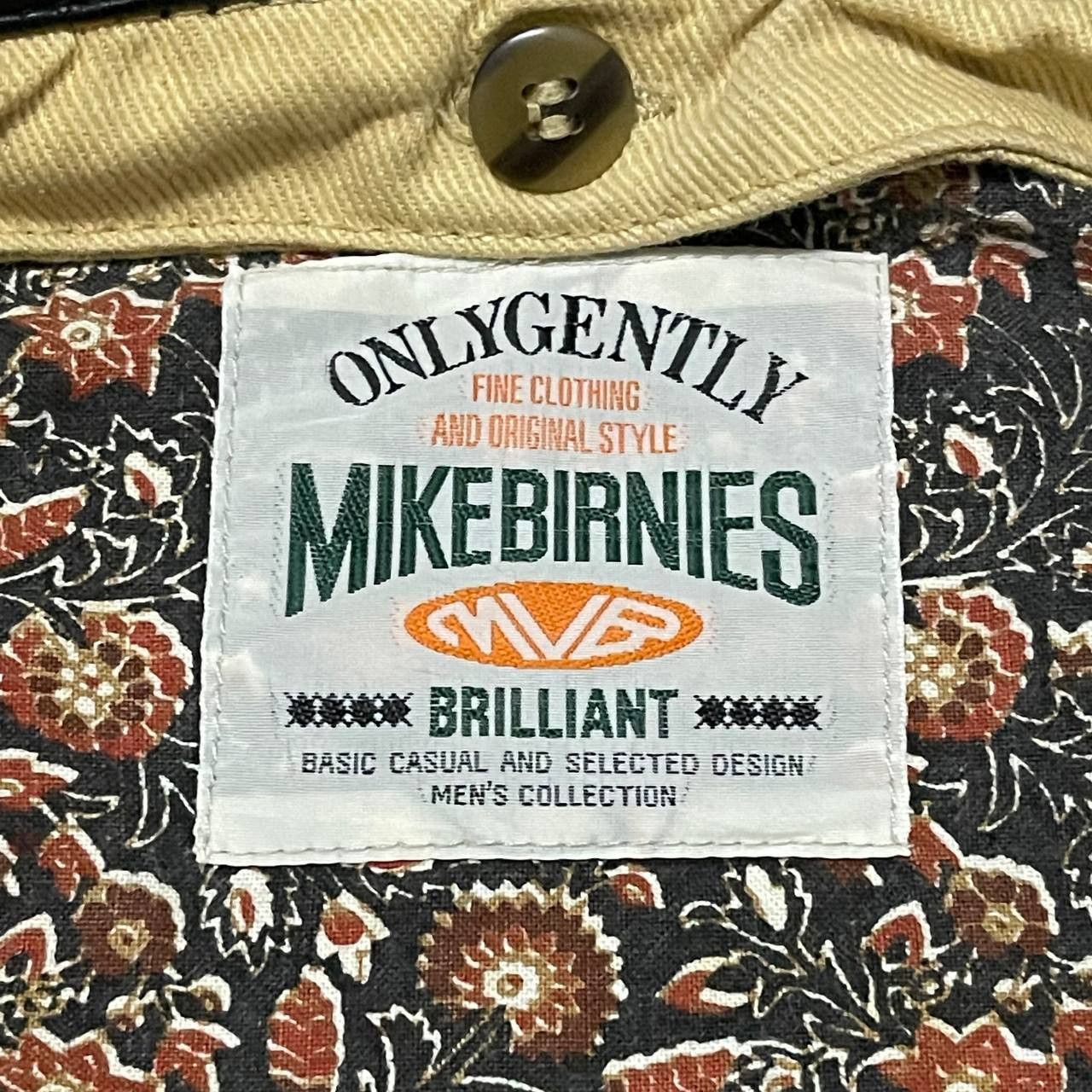 Japanese Brand Vintage Mike Birnies Hunting Jacket Leather Collar Size US L / EU 52-54 / 3 - 10 Thumbnail