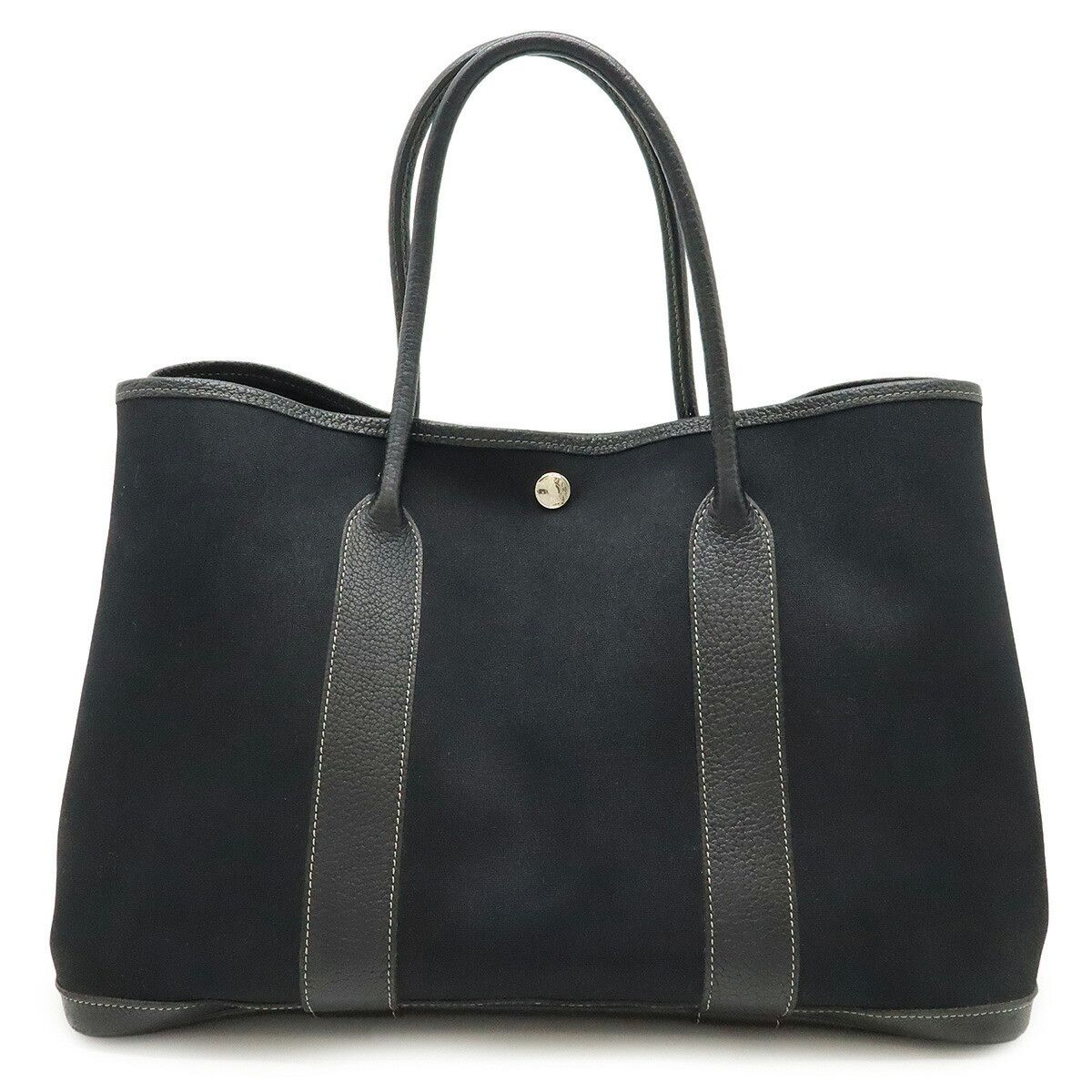 Hermes Hermes Hermes Garden Party PM Toile Officier Tote Bag Canvas Tote Bag DUTY FREE for USA Size ONE SIZE - 1 Thumbnail