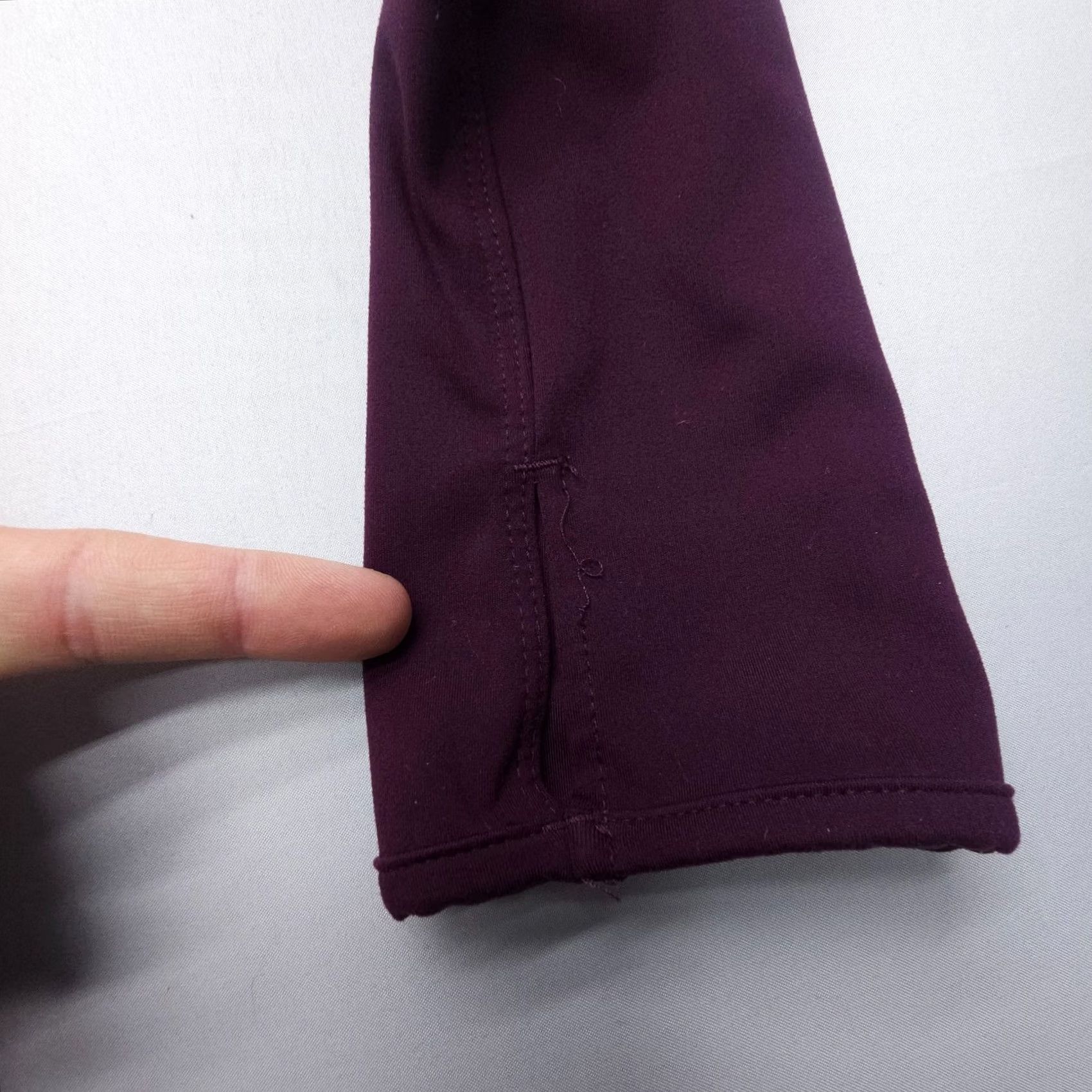 Vintage Yogalicious Active Full Zip Jacket Size Large Purple Stretch Yoga Hiking Running Jacket Womens Regular Size L / US 10 / IT 46 - 4 Thumbnail