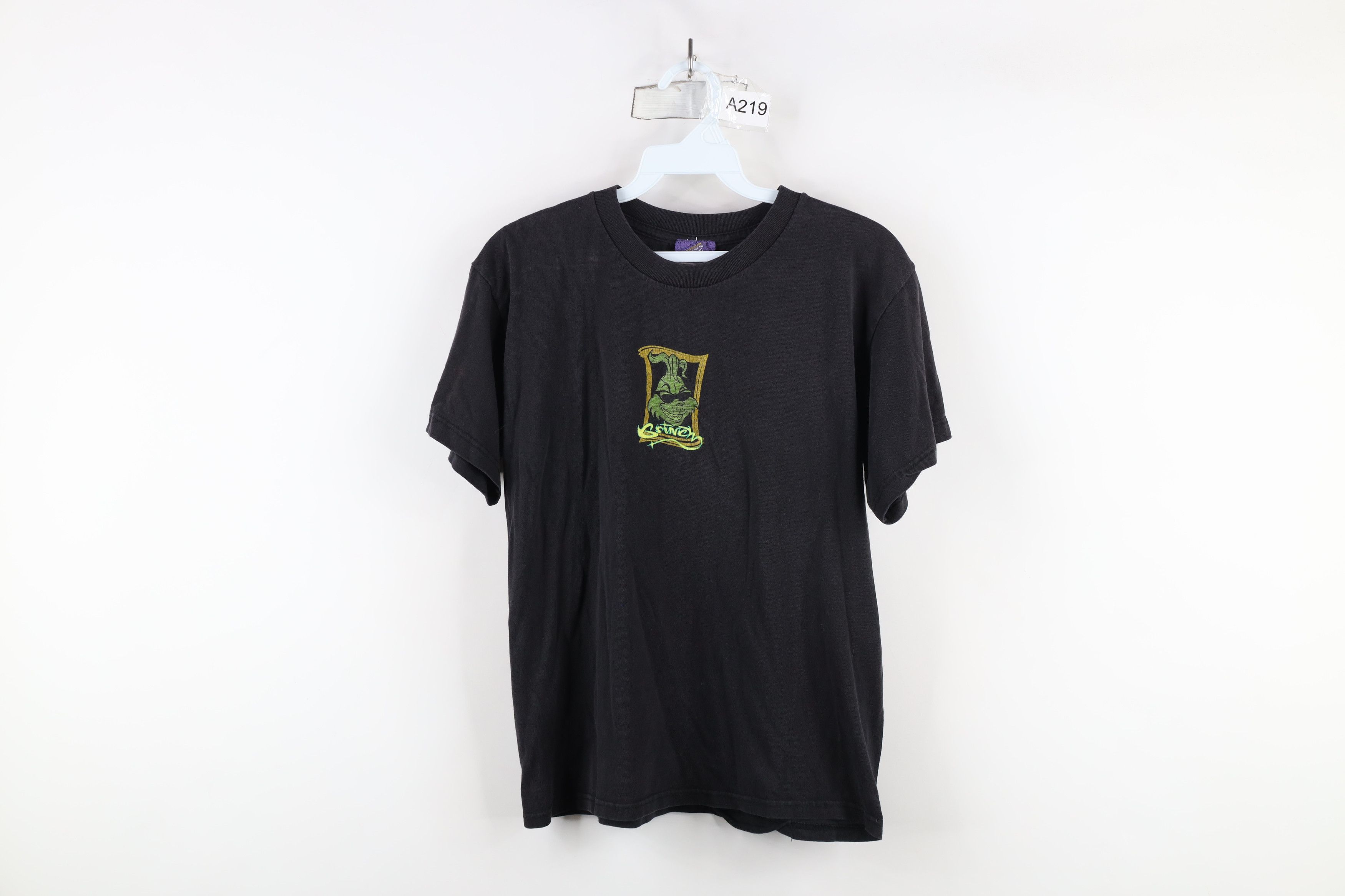 Vintage Vintage Y2K 2000 Dr Seuss The Grinch Spell Out T-Shirt Size S / US 4 / IT 40 - 1 Thumbnail