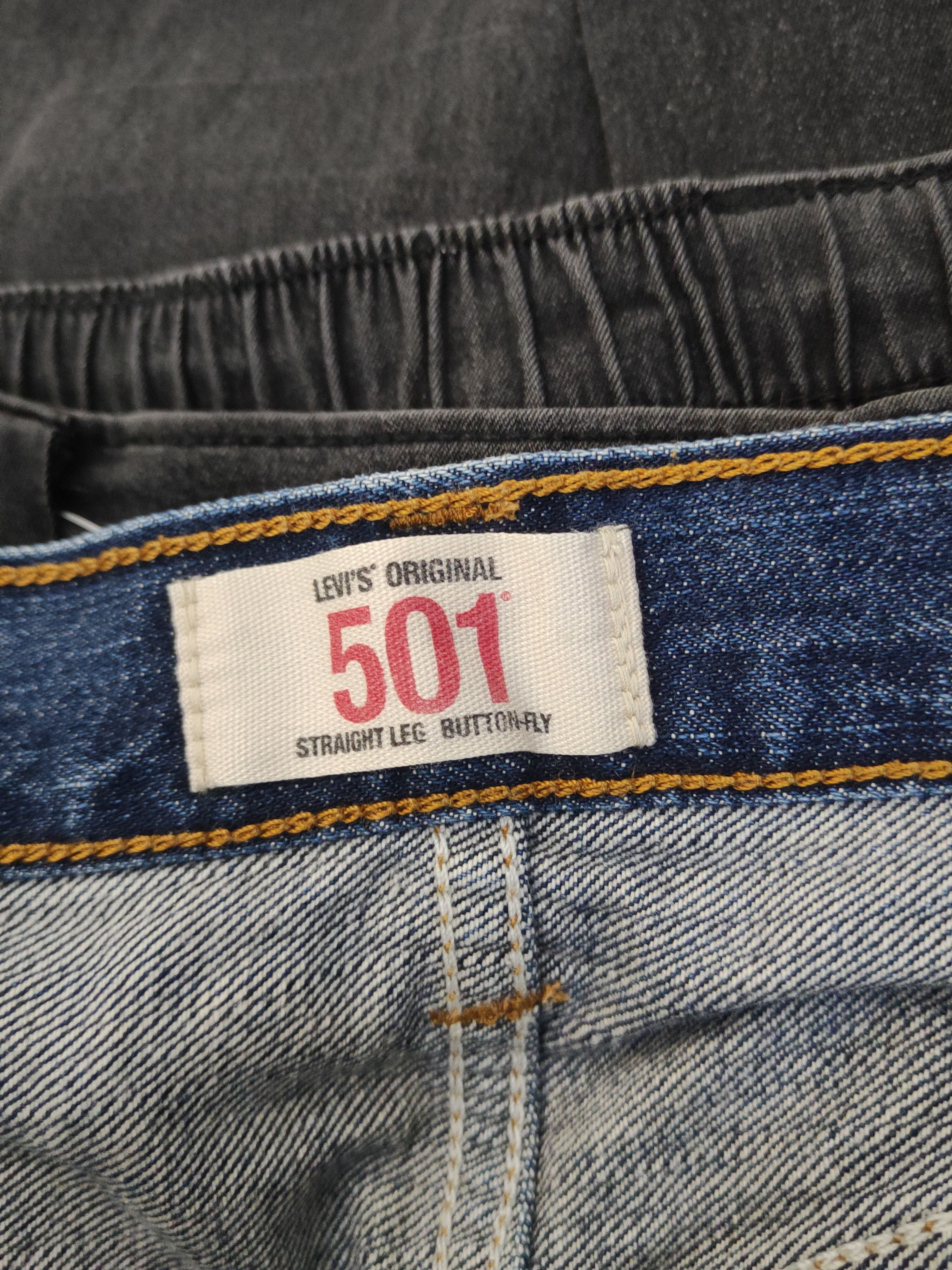 Levi's 501 Levi's Blue Distressed Ripped Jeans #W2266 Size US 36 / EU 52 - 22 Thumbnail
