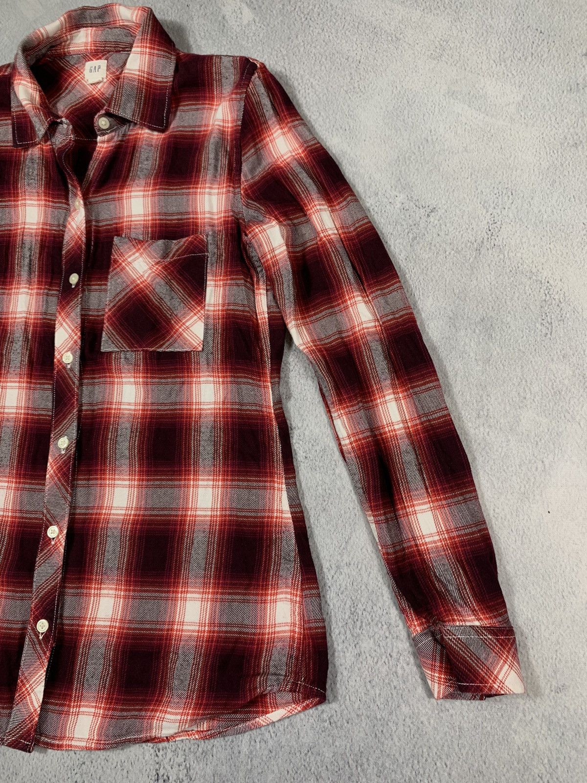 Gap × Vintage Vintage Y2K Gap check flannel button ups shirt size XS Size US XS / EU 42 / 0 - 3 Thumbnail