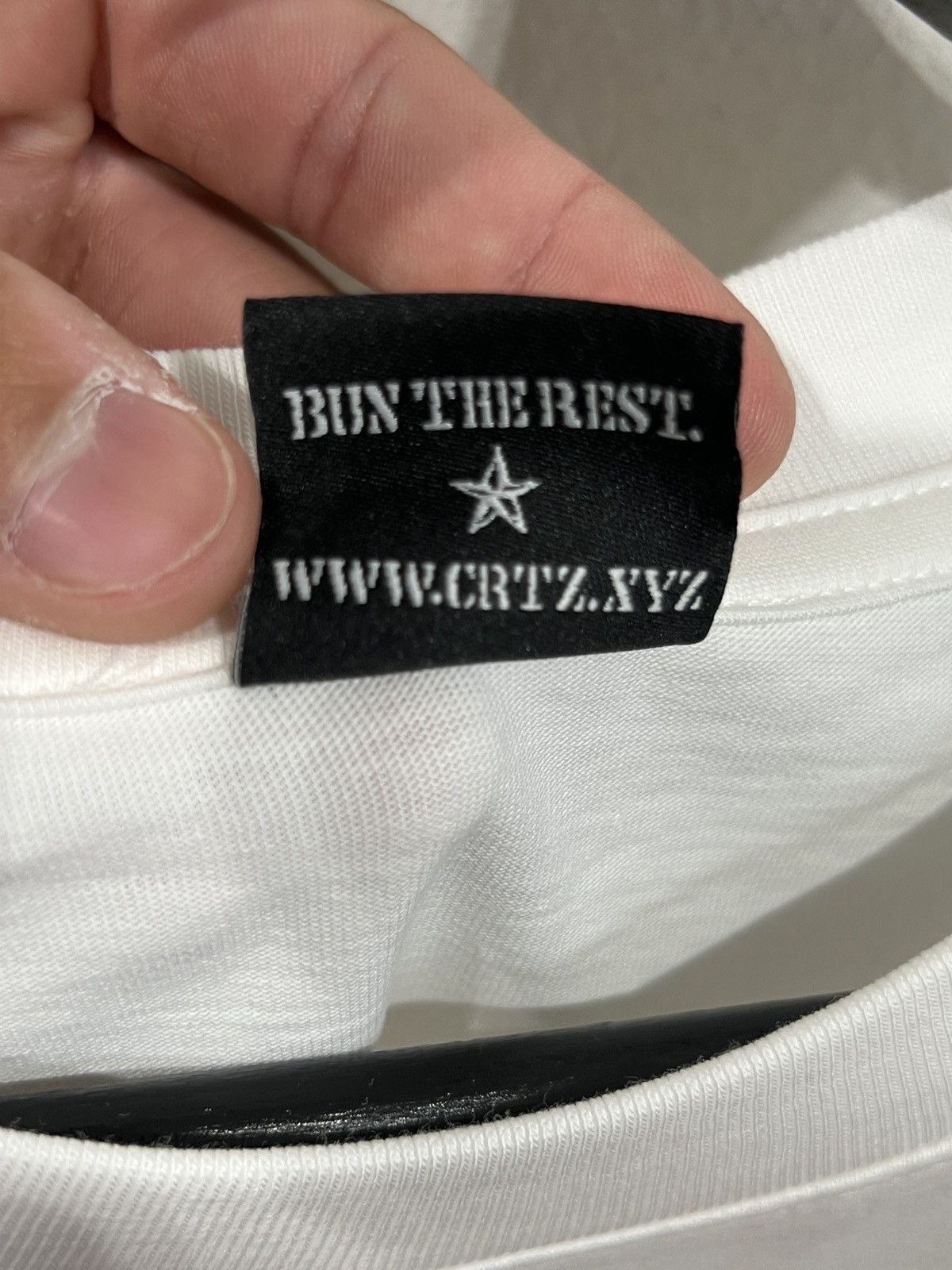 Corteiz Corteiz Alcatraz Logo White Tee Size US M / EU 48-50 / 2 - 4 Thumbnail