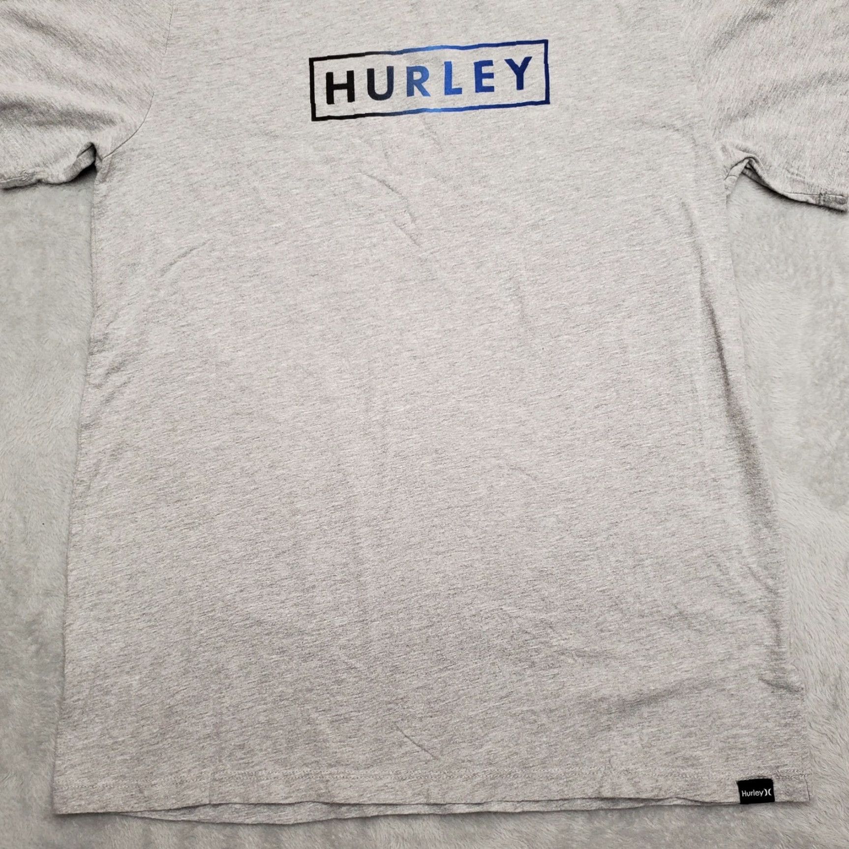 Hurley Hurley Shirt Mens S Gray Short Crewneck Surf Outdoors Sports Casual Logo Size US S / EU 44-46 / 1 - 3 Thumbnail