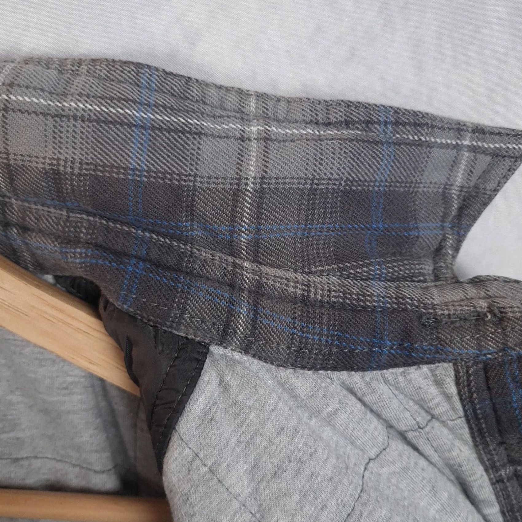 The North Face The North Face Shirt Jacket Mens M Gray Plaid Quilted Snap Lined Cotton Flannel Centered Hem Pockets Logo Vintage No Size US M / EU 48-50 / 2 - 4 Thumbnail