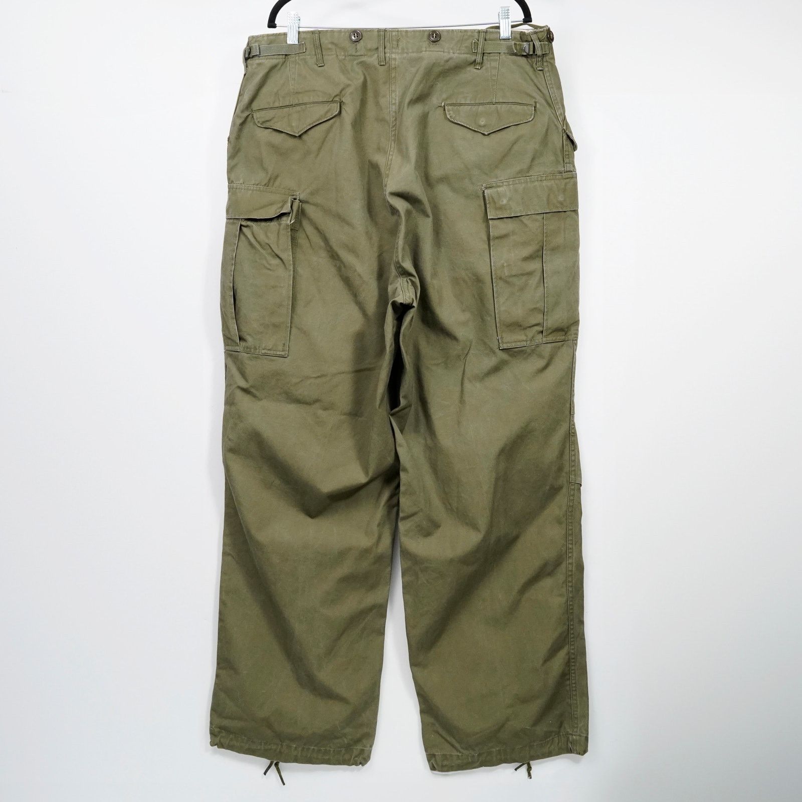Vintage Vintage 1951 US Army M-51 Field Cargo Pants OG-107 Talon Zip Size US 38 / EU 54 - 2 Thumbnail