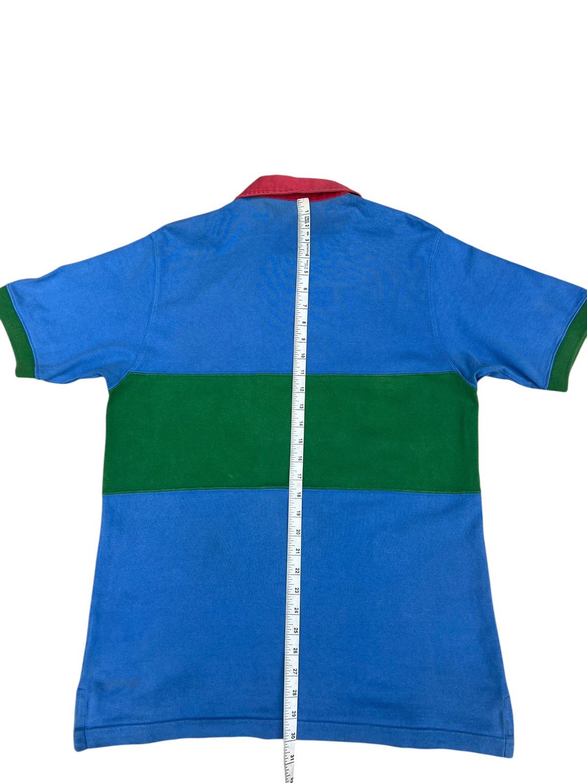 Polo Ralph Lauren Vintage 90s Polo Ralph Lauren RLPC67 Spell Out Rugby Shirt Size US L / EU 52-54 / 3 - 14 Thumbnail