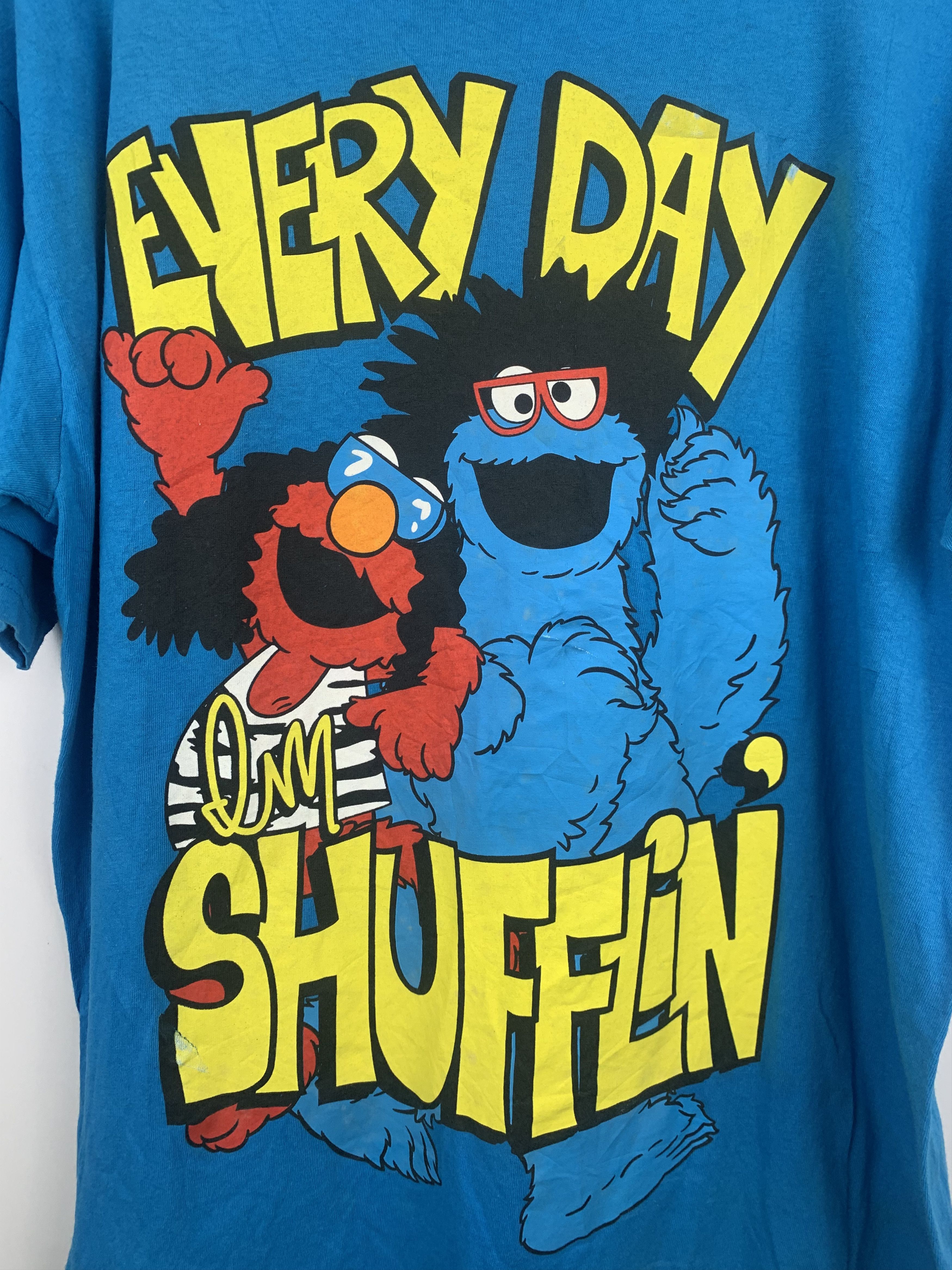 Cartoon Network Sesame Street Every Day Shufflin Tee TA0074 Size US L / EU 52-54 / 3 - 5 Thumbnail