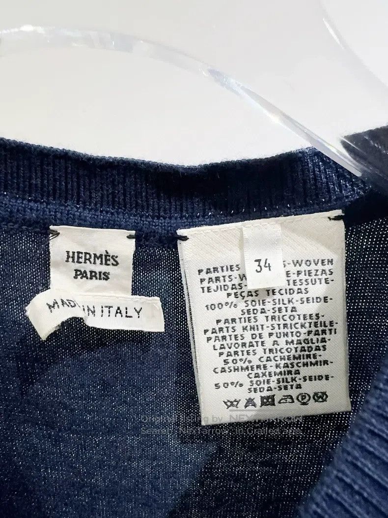 Hermes Hermes Top Size XXS / US 00 / IT 34 - 2 Thumbnail