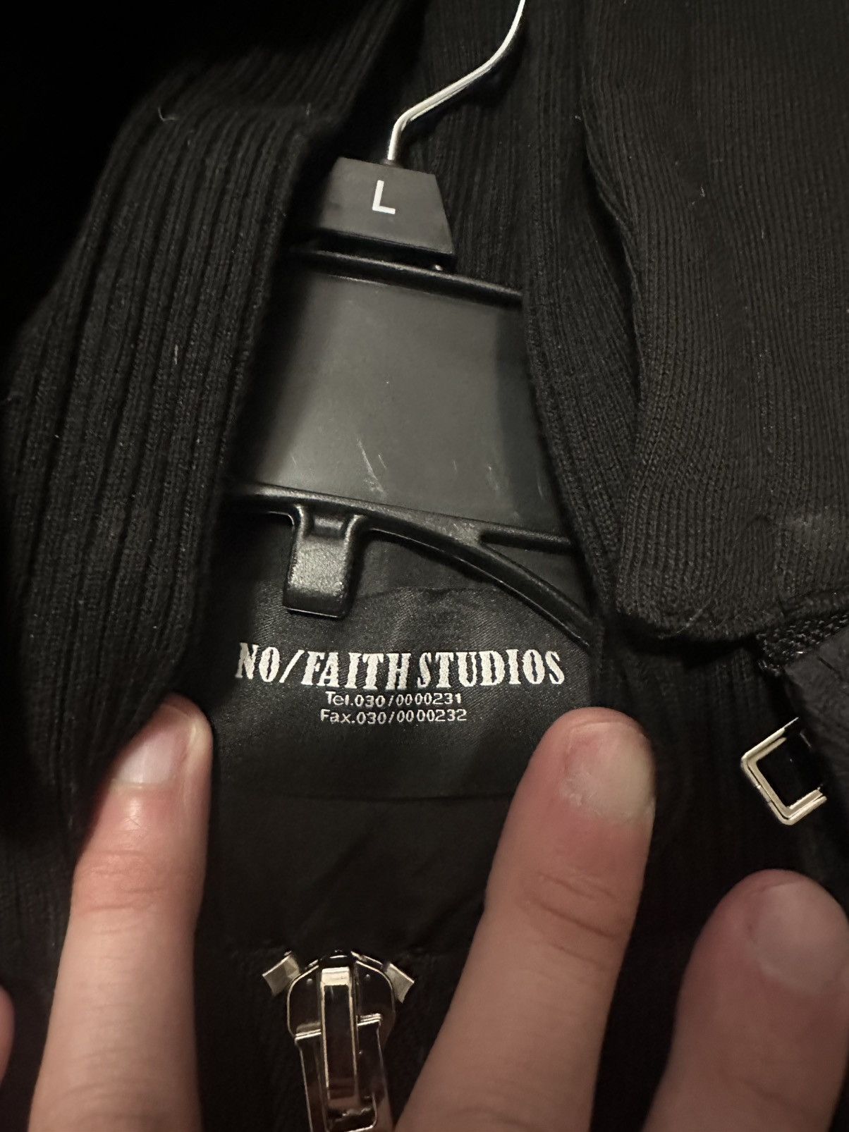 No Faith Studios No Faith Studios Double Hood Jacket Size US M / EU 48-50 / 2 - 4 Thumbnail
