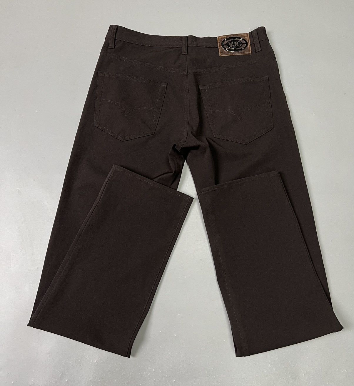 Versace Jeans Couture Vintage Versace Jeans Couture Brown Casual Pants Nylon men’s Size US 34 / EU 50 - 2 Thumbnail
