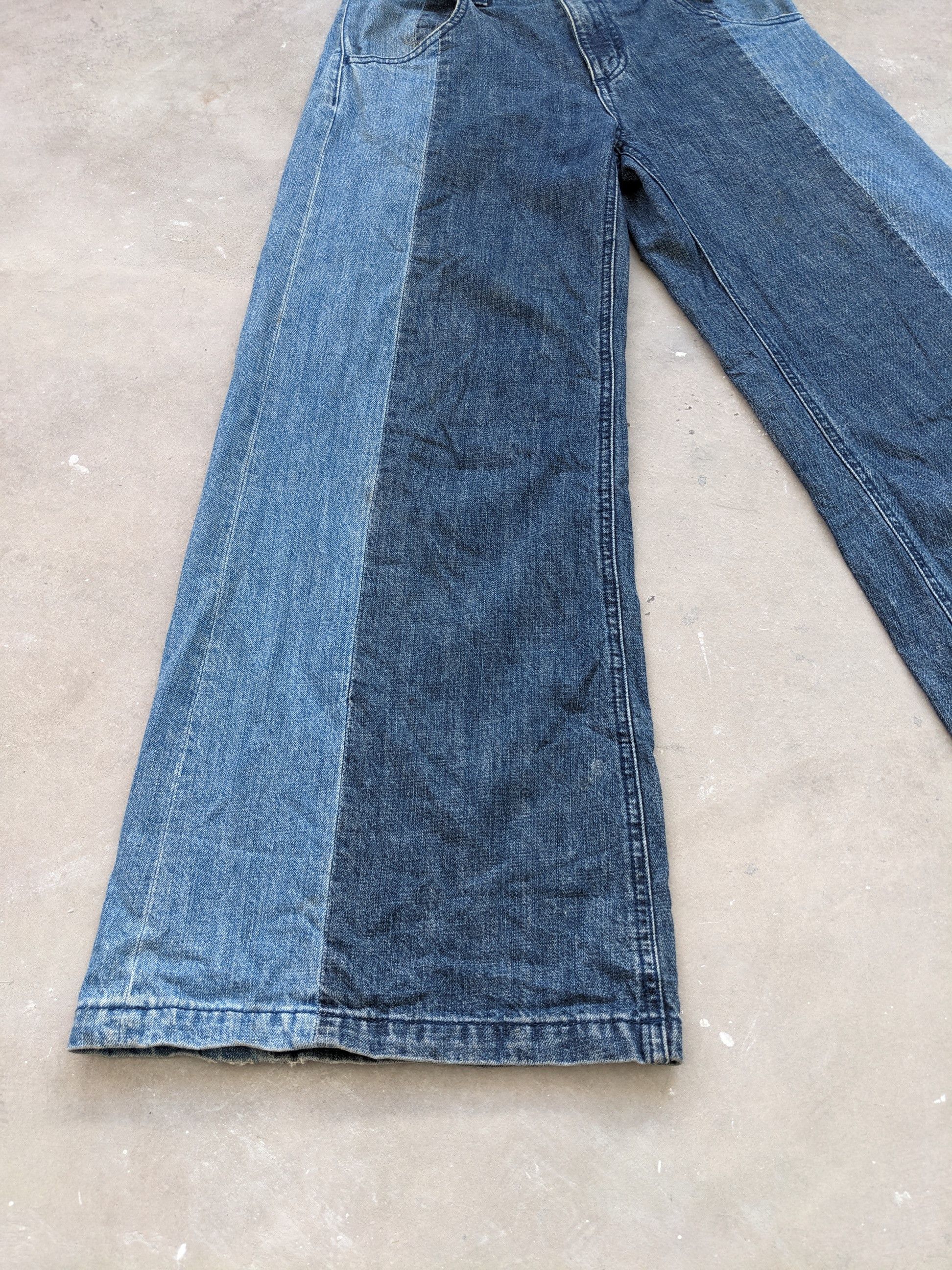 Japanese Brand × Vintage Vintage Baggy Jeans Custom Made by Natural Beauty Basic Size 28" / US 6 / IT 42 - 5 Thumbnail