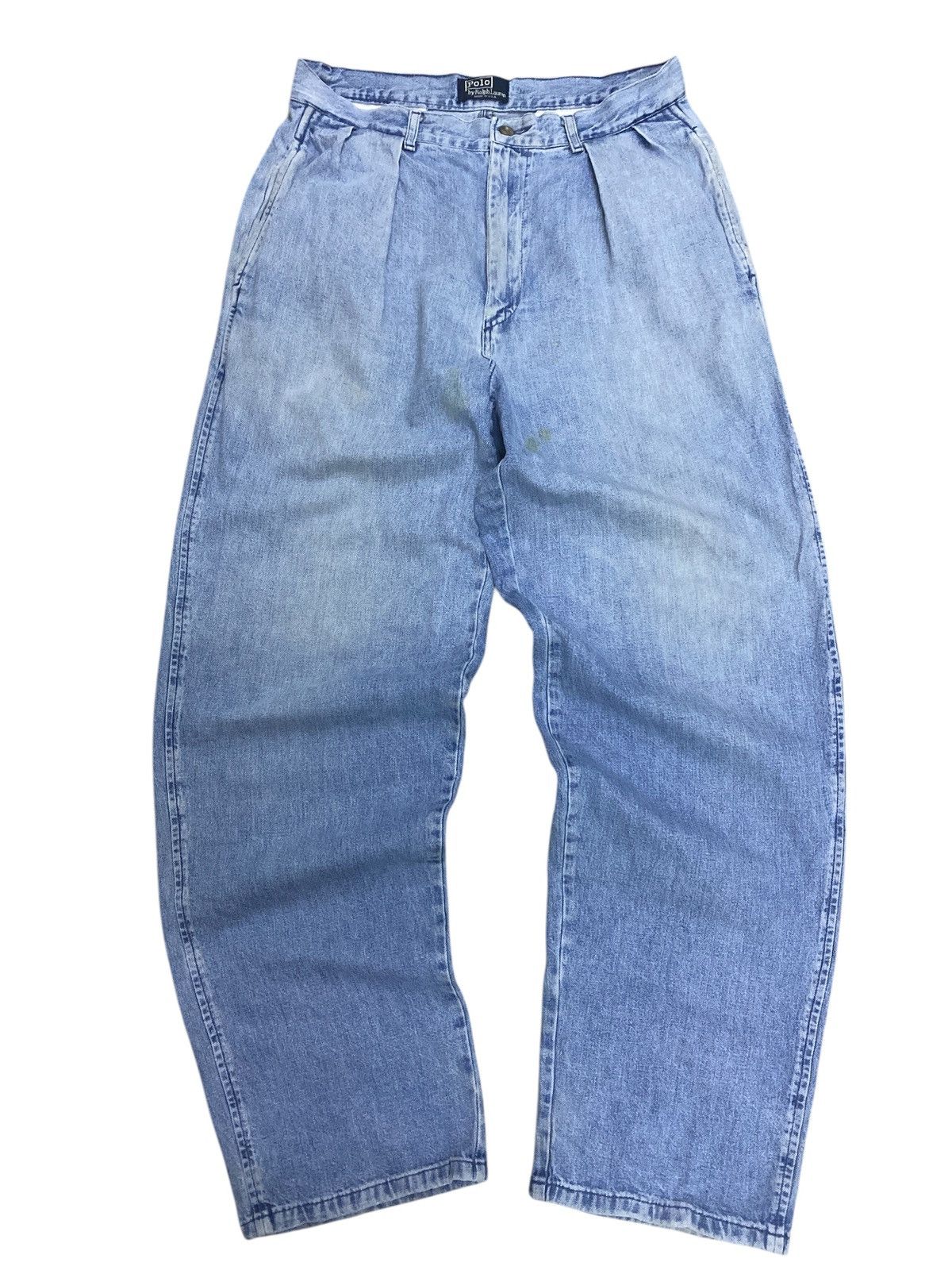 Polo Ralph Lauren × Vintage Vintage Polo Ralph Lauren Denim Pants Size US 30 / EU 46 - 1 Thumbnail