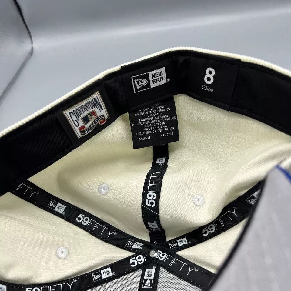 New Era Los Angeles LA Dodgers Hat Men 8 Corduroy 59Fifty New Era Size ONE SIZE - 5 Thumbnail
