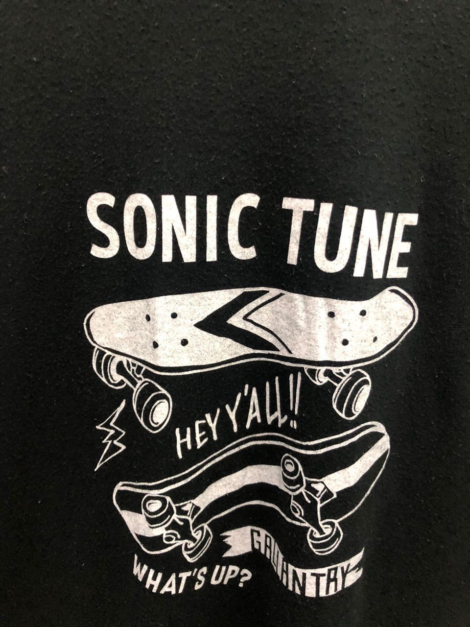Vintage vintage 90s Skate Sonic Tune Skateboarding Size US M / EU 48-50 / 2 - 4 Thumbnail